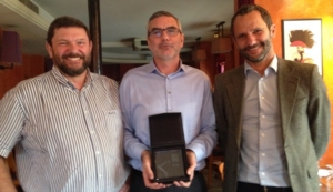 Remise Trophée Universal Robots Preferred Partner  23 mars 2016