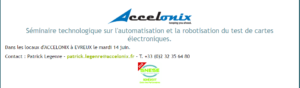 Séminaire Accelonix 14 juin 2016