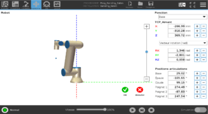 robot 6 axes configuration