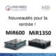 nouveaux robots mobiles MiR MiR600 + MiR1350 HMI MBS